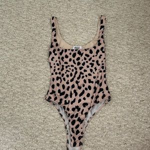Leopard bodysuit
